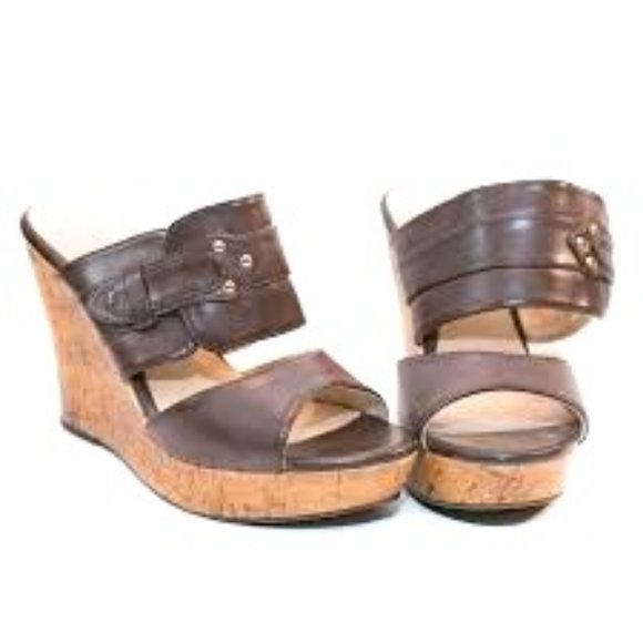 Liz Claiborne Shoes - Liz Claiborne Cork Wedge Women Sandals